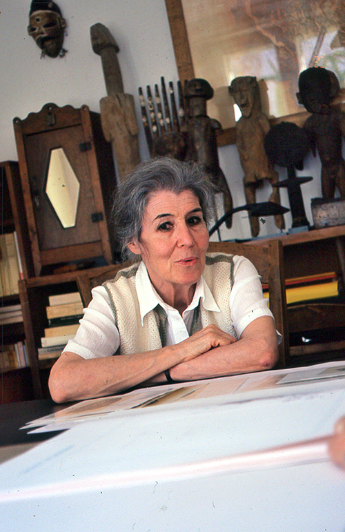 Cécile Reims à la Châtre en 1999.