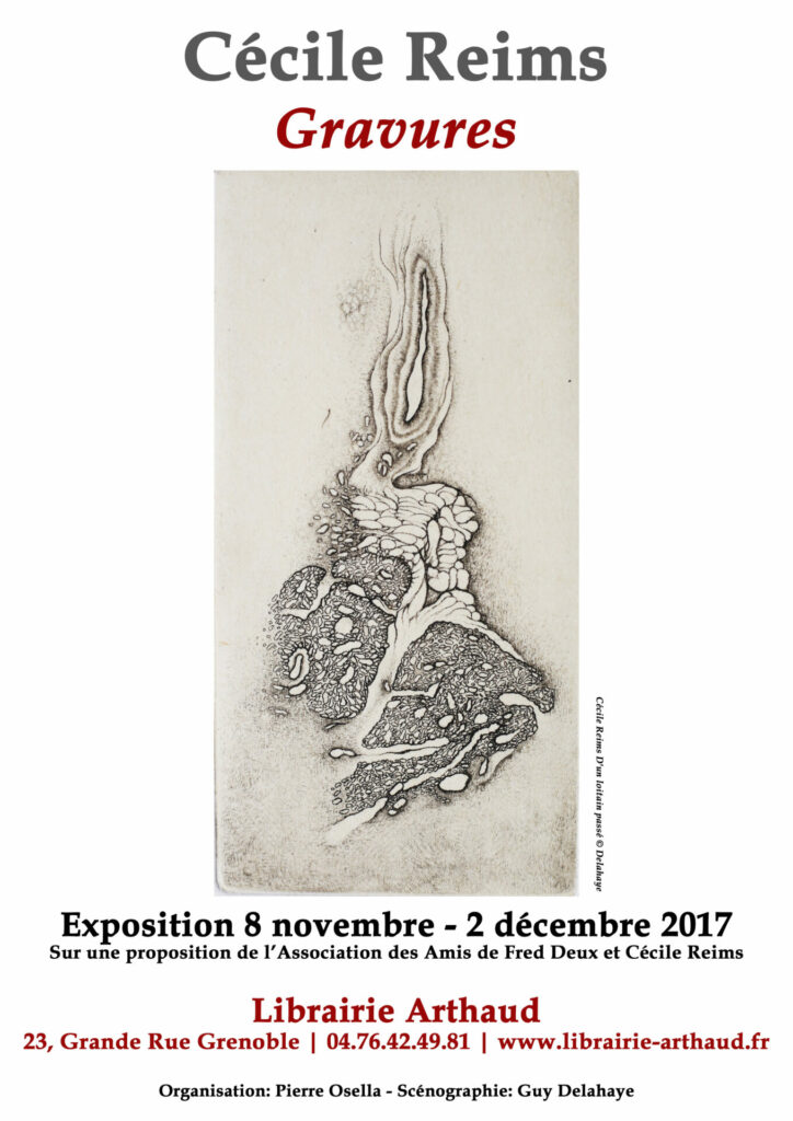 Affiche d'exposition, Grenoble, 2017